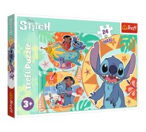 TREFL DISNEY STITCH Maxi puzle, 24 gab. (14365T)