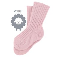 La bebe™ Wool Angora Blush Rose Art.134226 Bērnu vilnas zeķītes/zekes Izmērs: 27-30 (16cm).