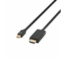 Brackton mini DisplayPort Male - HDMI Male with IC-Chip 2.0m 4K (MDP-HDE-0200.B)