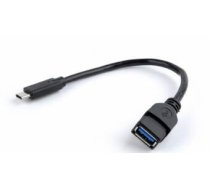 Gembird OTG USB Type C Male - USB Female 0.2m Black USB 3.0 (A-OTG-CMAF3-01)