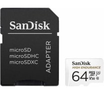 Sandisk High Endurance Video Monitoring microSDHC 64GB (SDSQQNR-064G-GN6IA)