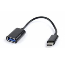 Gembird OTG USB Type C Male - USB Female 0.2m Black (A-OTG-CMAF2-01)