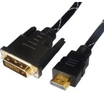 Kabelis Brackton HDMI - DVI 4K 1m (DHD-BKR-0100.BS)