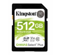 Kingston 512GB SDXC Canvas Select Plus (SDS2/512GB)
