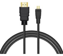 Kabelis Savio HDMI Male - Micro HDMI Male 1.5m Male (CL-177)