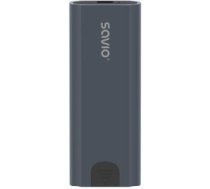 Kastīte cietajam diskam Savio External M.2 SSD NVMe Enclosure (AK-67)