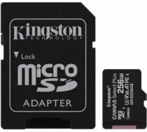 Kingston Canvas Select Plus 256GB MicroSDXC + SD Adapter (SDCS2/256GB)