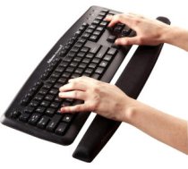 Klaviatūras paliktnis Fellowes Memory Foam Wrist Rest Black (9178201)