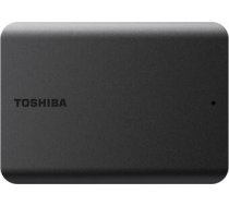 Ārējais cietais disks Toshiba Canvio Basics 1TB Black (HDTB510EK3AA)