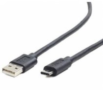 Kabelis Gembird USB Male - Type C Male 1m Black (CCP-USB2-AMCM-1M)