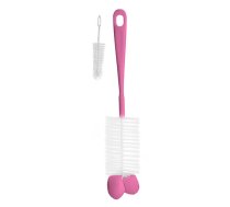 Birste ar šammmi pudelei+birstīte knupim 720/02 pink