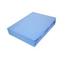 Palags jersī ar gumiju 120x60 cm BLUE (2274)