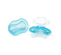 Silikona zobu riņķis-masētājs BabyOno 1008/01 blue
