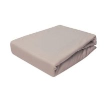 Palags trikotāžas ar gumiju 120x60 cm CAPPUCINO (1074)