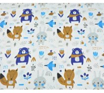 Autiņš flaneļa BEAR&FOX 70x80 cm (4364)