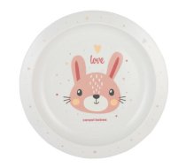 Šķīvis plastmasas CUTIE ANIMALS 4/411 pink2