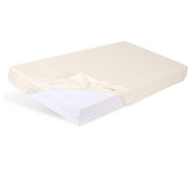 Palags trikotāžas mitrumnecaurlaidīgs 160x80 cm BEIGE (4272)
