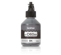 BT-D60BK Melnās krāsas tintes pudele, 6500 lapām ( DCP-T310/510W/710W) (BTD60BK)