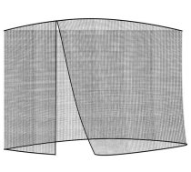 Moskītu tīkls dārza saulessargam 3m melns (P12266)