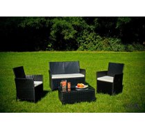 Bello Giardino Dārza mēbeļu komplekts COMODO ZO.015.003 black