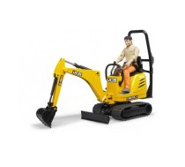 BRUDER Rotaļu ekskavators JCB ar vadītāju (4001702620028)