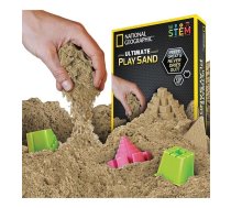 Kinētiskās smiltis National Geographic kinetic sand kit natural brown 900 g