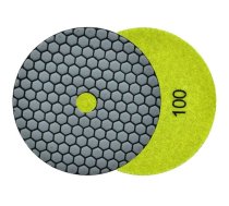 GEKO Dimanta disks sausai pulēšanai 125mm  100 (5901477164989)