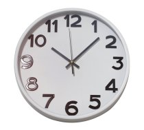 BESK Pulkstenis sienas 30cm, balts (4750959121207)
