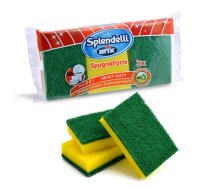 Splendelli Trauku tīrāmais sūklis sint.9.9x6.6cm 3gb (20) (8008990001276)