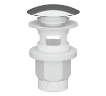 PLASTBRNO Izplūde izlietnei 1 1/4" klik-klak, hromēta (8595156232921)