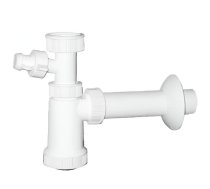 PLASTBRNO Sifons izlietnei EM05330 1 1/4x32mm, ar v/m pieslēgumu (8595156224780)