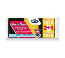MasterClean Trauku tīrāmais sūklis MasterClean 2+1gb (16) (8008990248039)