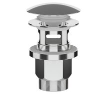 PLASTBRNO Izplūde izlietnei 1 1/4" klik-klak, Inox (8595156232945)