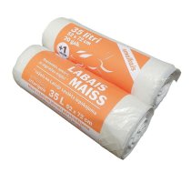 Labais maiss Atkritumu maisi 35L 20+1gb 10mkr balti (50) (4751035330223)