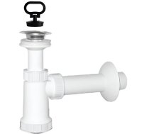PLASTBRNO Sifons izlietnei EU0N342 1 1/4x40mm, ar izplūdi (8595156224261)