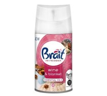 Brait Gaisa atsvaidzinātājs dozatoram 250ml Brait Wine&Blanket (5908241795295)