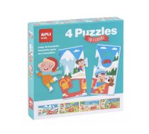 APLI kids Puzle 4 sezonas 4 seasons puzzle 17895