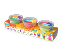 Radošais komplekts Modelēšanas mīkla Play Dough - 3 burciņas 9 krāsas (ETC41188)