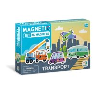 Attīstošā magnētiskā puzle Transports 1 (ETC200260)