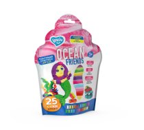 Radošais komplekts Modelēšanas mīkla (lēkājošais plastilīns) Lovin Ocean friends 25 gab. (ETC70159_1)