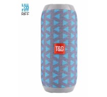 Riff TG117 Universāls bezvadu Bluetooth skaļrunis AUX / Micro SD / USB Pelēks-zils (RF-TG117-GR/BL)