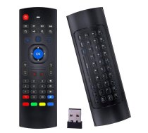 Riff RF-MX3 Air Fly Mouse 2.4G universāla tālvadības pults ar tastatūru (RF-MX3)