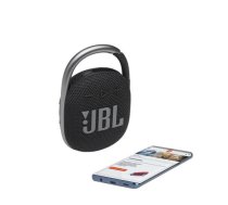 JBL CLIP 4 Portable bluetooth speaker with carabiner  water proof  IPX67  Black (JBLCLIP4BLK)
