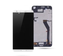 LCD ekrāns ar skarienjutigu ekranu ar rāmi priekš HTC Desire 820 White (PS-M-HTC-820-LCD-WH)