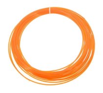 Riff materiāls - plastmasas stieple priekš 3D pildspalvas 1.75 mm 10m Orange (RF-PLA-OR-10M)