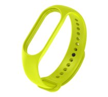 Riff Silikona siksniņa priekš Xiaomi Mi Band series 3 / 4 / 5 / 6 / 7 Lime green (RF-MIB3/7-LGE)
