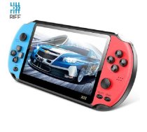 RIFF X12 Spēļu Konsole ar 2000 Spēlēm un 5.1&quot; LCD TFT Displeju 8 Gb Blue Red (RF-X12-BL/RE)