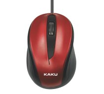 iKAKU KSC-356 Optiskā Datora Pele ar 3 Pogām 1500 DPI USB Sarkana (KSC-356-RED)