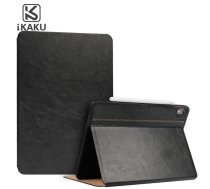 iKaku Plain Eco-Leather Moderns Planšetdatra maks ar stendu Huawei Honor 5 / MadiaPad T5 10.1'' Melns (IK-PL-HMPT5-BK)