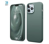 Riff Plans &amp; Miksts silikona aizmugures maks ar mikstu iekspusi prieks iPhone 13 PRO Midnight Green (RF-SC-IPH-13PRO-GR.GREEN)